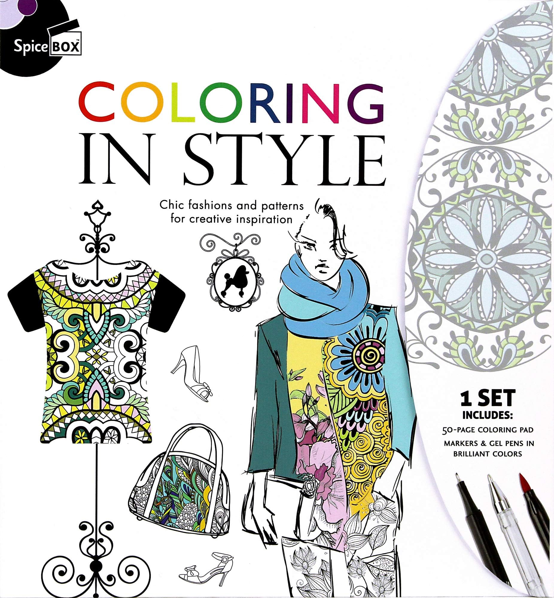 SpiceBox Books Tea Time Paint & Pretend Set
