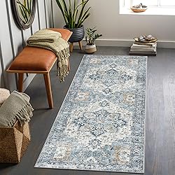 GENIMO Runner Rug 2x5, Machine Washable Non Slip