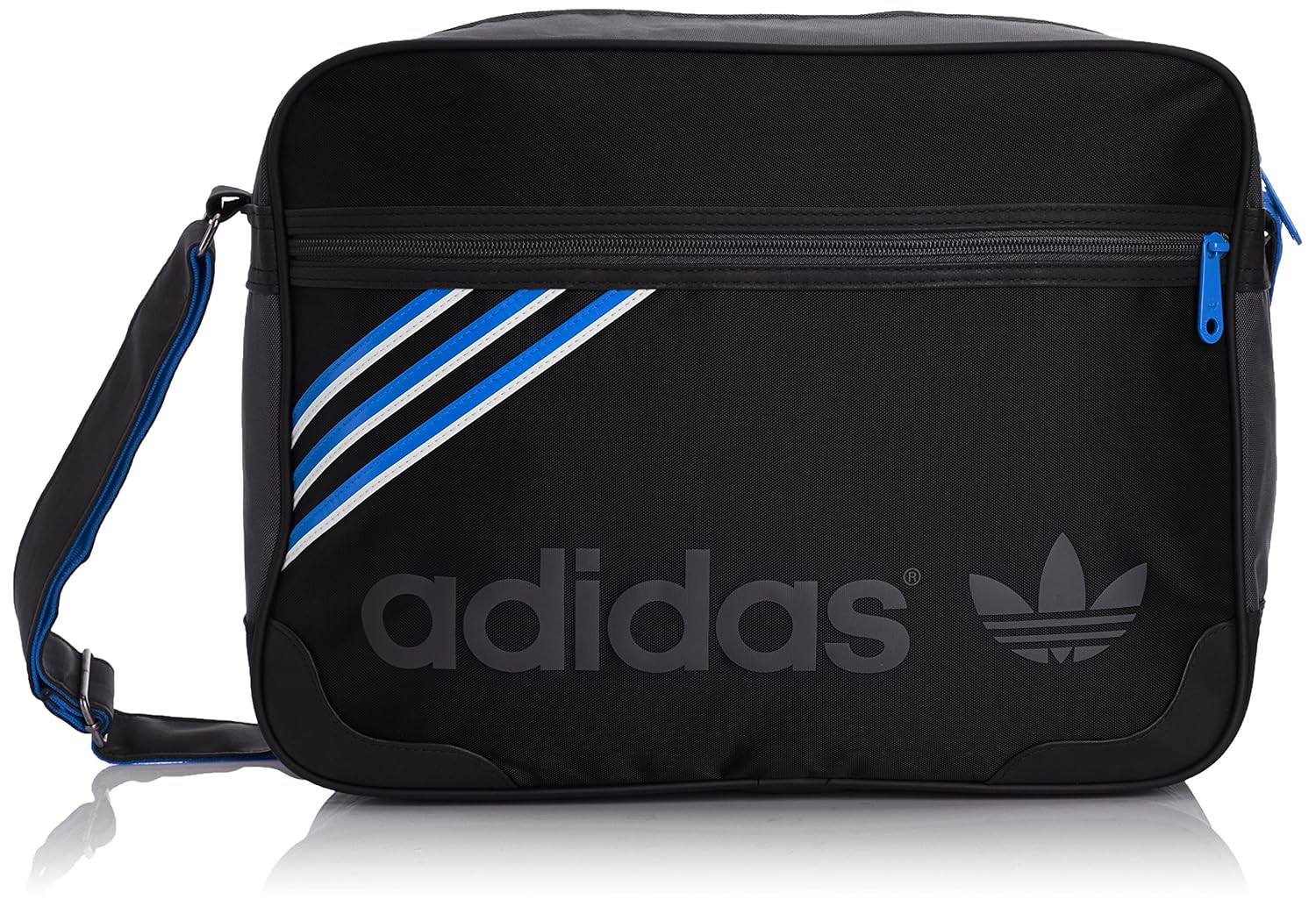Adidas Unisex Airliner FW Side Shoulder Bag L38 x W12 x H28 cm (17 L