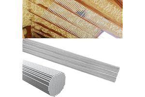 U0U 16 Inch Insulation Support Wire,50 Pcs Insulation Bracket Metal Insulated Support Rods,Stainless Steel Metal Insulated Wire for Attic,Garage,Ceiling Insulated,Basement