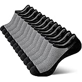HIGIXCH No Show Men Socks Low Cut Non Slip Cotton Invisible Sock 6 Pairs
