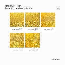 Hemway Glitter Grout Additive - Gold | Metallic