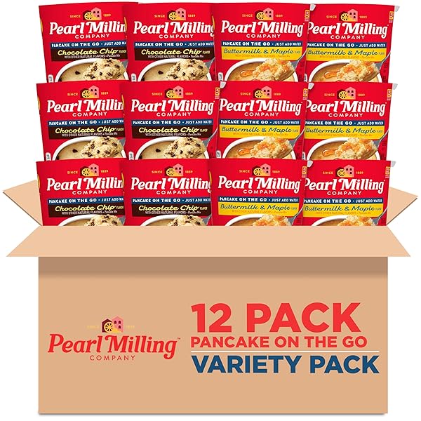 PEARL MILLING COMPANY PANCAKE CUPS, 2 FLAVOR VARIETY,...