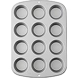 Wilton Recipe Right Muffin Pan, 12-Cup Non-Stick Muffin Pan