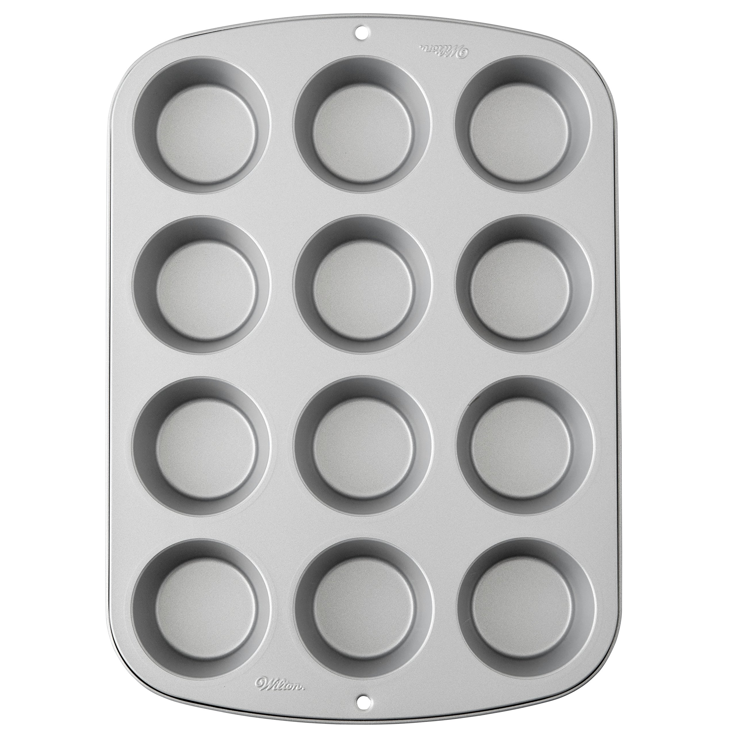 Wilton Cupcake/Muffin Baking Tin, Recipe Right, Non Stick, 12 Holes
