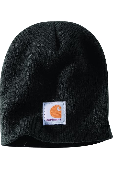 black on black carhartt beanie
