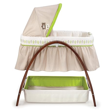 summer infant bentwood motion bassinet