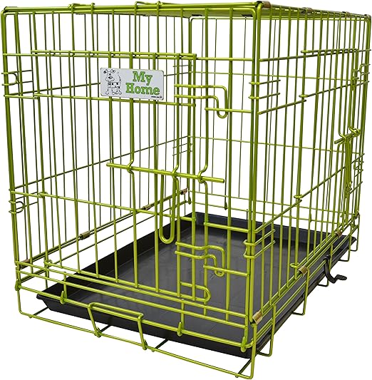 Green Jem - Caja para Perro (Doble Puerta), Color Verde: Amazon.es: Productos para mascotas