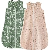 Yoofoss Baby Sleep Sack 6-12 Months, 1.5 Tog Sleep Sack, Fleece Baby Wearable Blanket with 2-Way Zipper, Infant Sleeping Sack, Soft Warm Lightweight(Small)