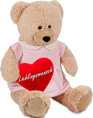 orso peluche gigante rosa