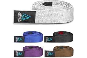 Antares Athletics Pearl Weave Series BJJ Belt for Men & Women | Brazilian Jiu Jitsu Belt with Pearl Colors