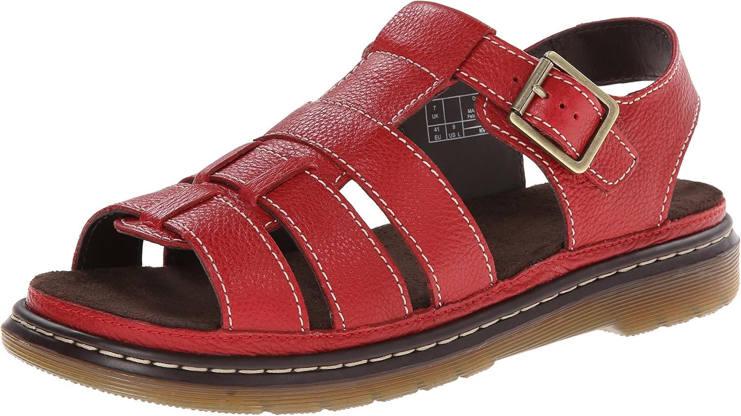 Dr. Martens, Carolyn Women's Sandal Red Size UK 3 Amazon.co.uk Shoes