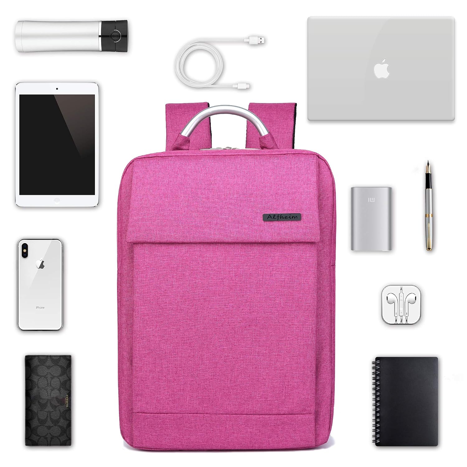Zaini X1 Alfheim Zaino per Laptop Uomo Donna Adatto a Laptop 13-14 Pollici,Impermeabile\u0026Multiuso\u0026Leggero\u0026Borsa  per Notebook Semplice ed Elegante per Viaggi di Lavoro urban-earth.co.uk