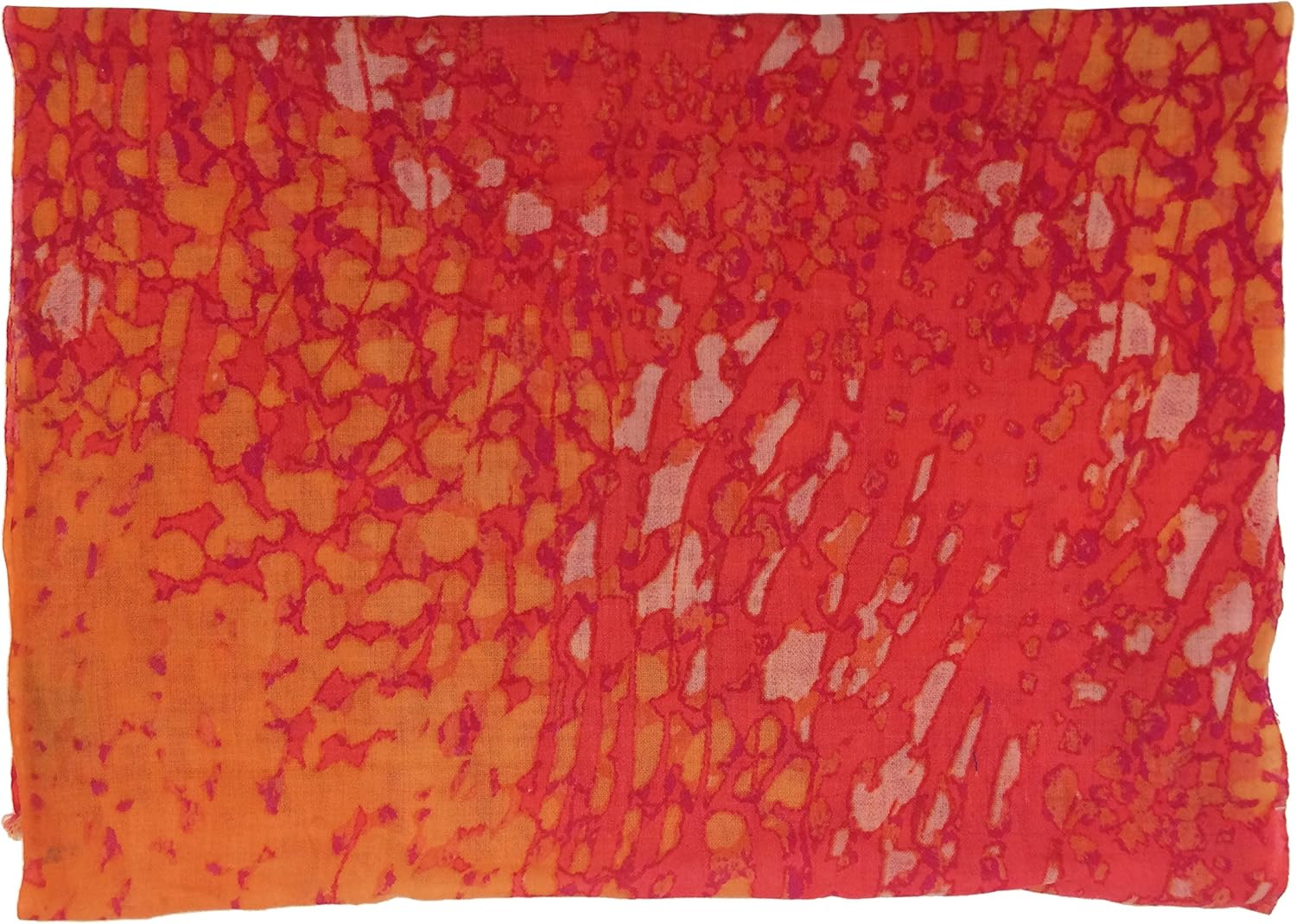 Tahari by Elie Tahari Cluster Animal Printed Lightweight Scarf 100% Merino Wool Coral at  Women’s Clothing store