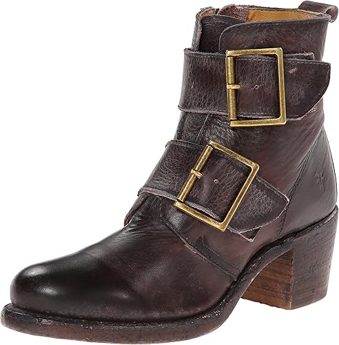 frye women's sabrina double buckle boot