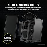 Corsair 2000D AIRFLOW Mini-ITX PC Case Steel Mesh 3-Slot GPU USB-C Black view 3