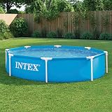 Intex 8 ft x 20 in Metal Frame Pool Brand New view 2