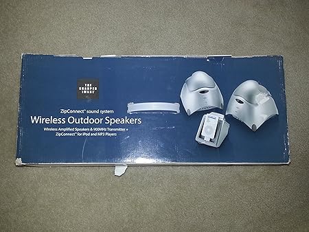 sharper image wireless outdoor speaker