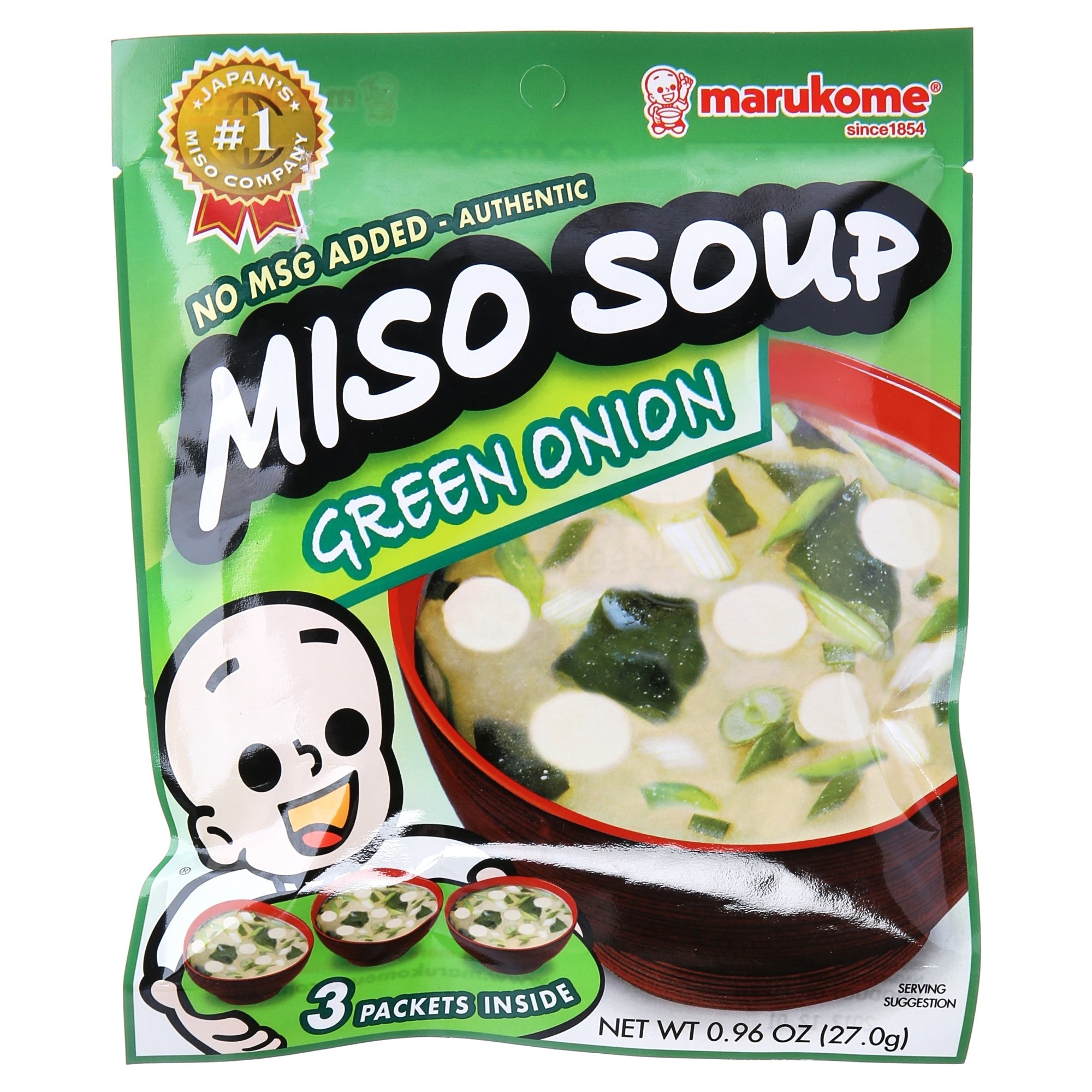 Miso Soup (Tofu) 0.96oz [3 units] by Marukome