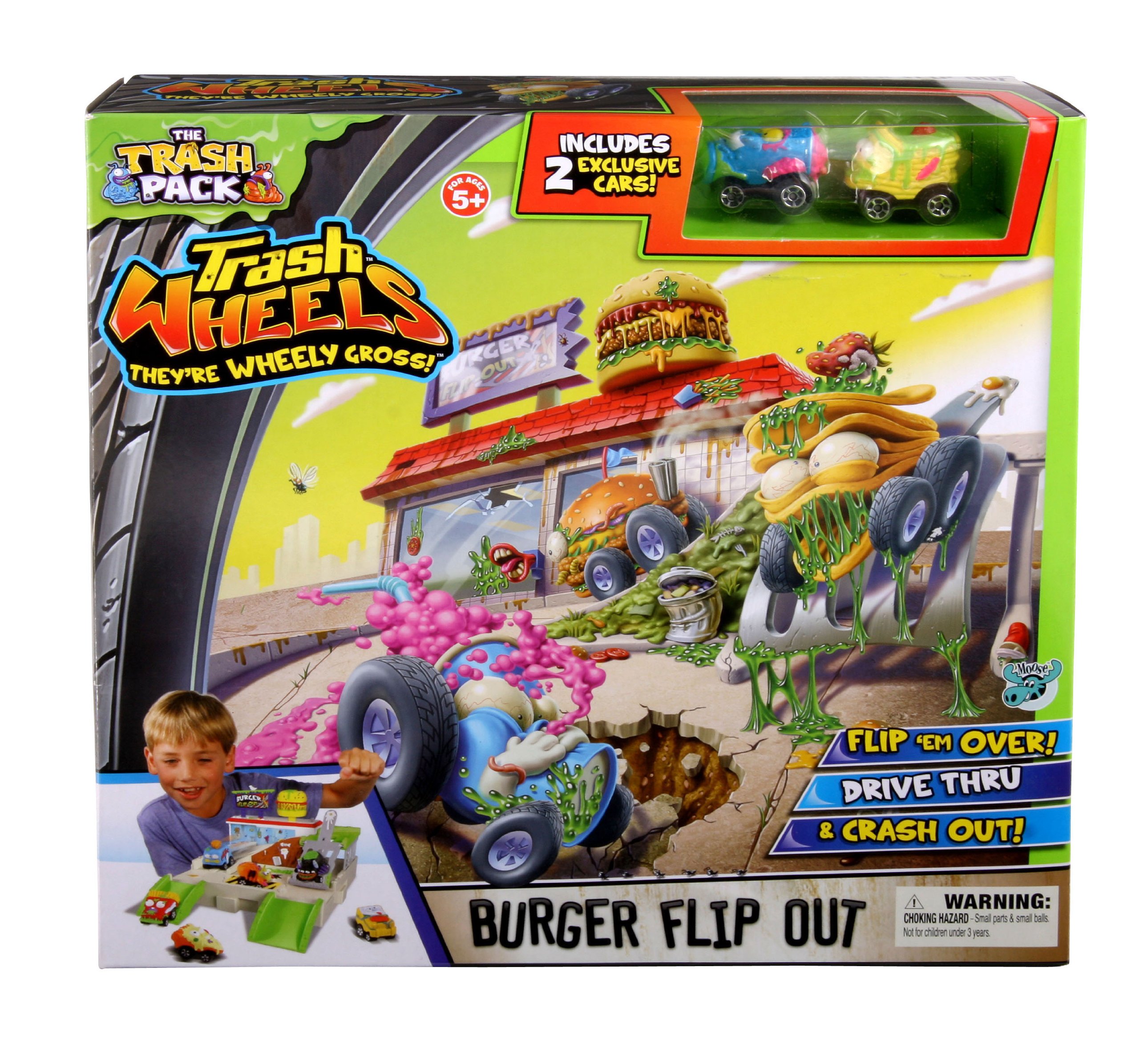 Trash Pack Wheels Burger Flip Out Playset Buy Online in India at