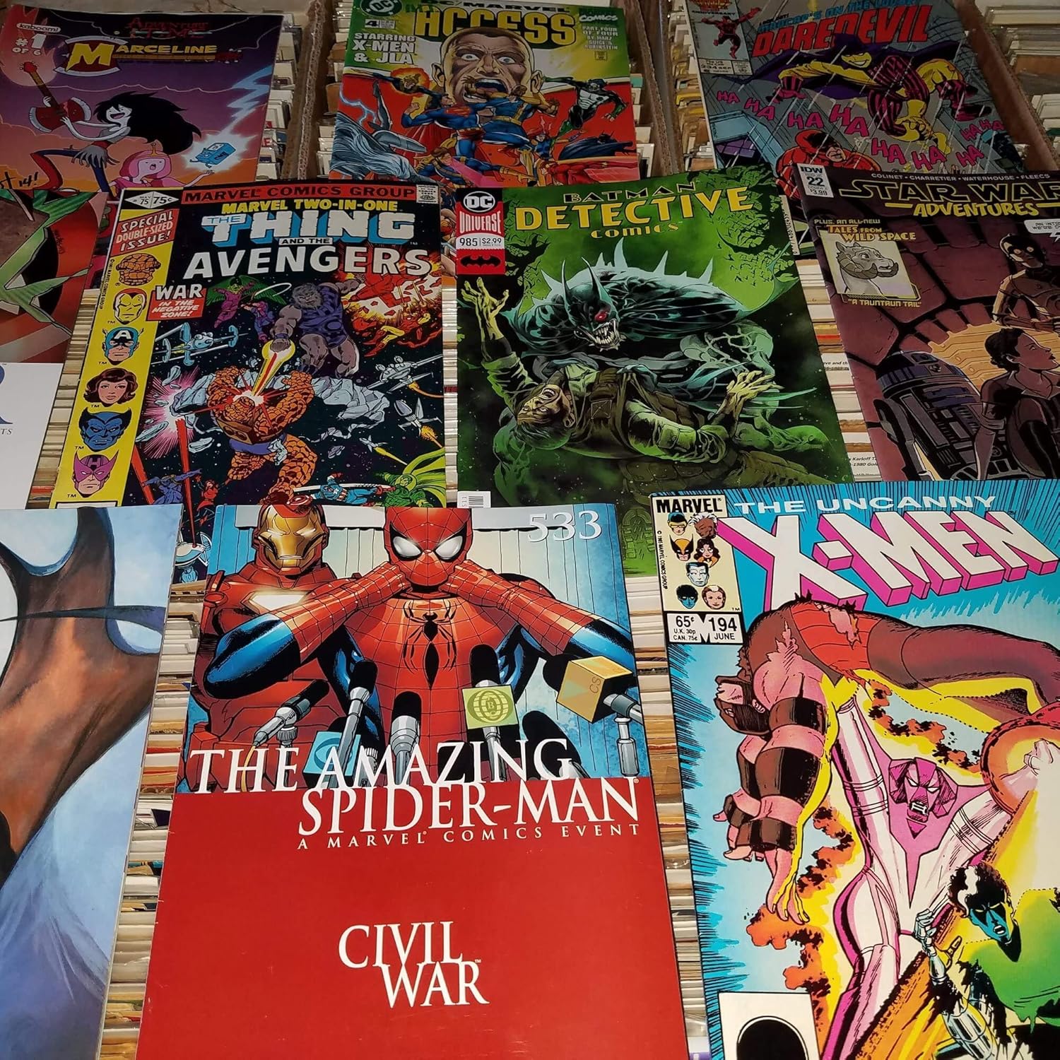 Grant's Comics Comic Subscription Box Get 25 Comics