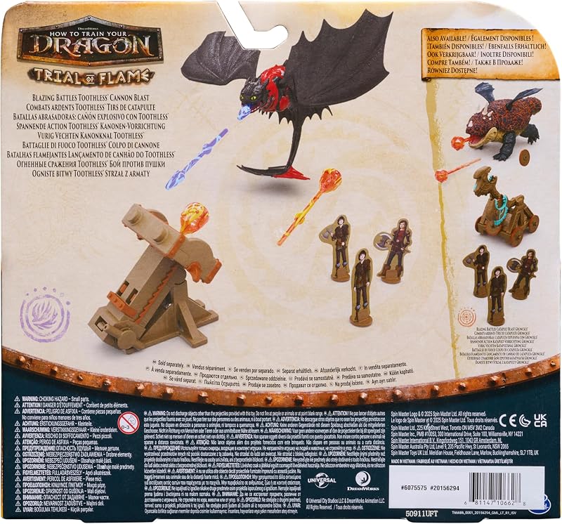 Spin Master Figure BlzgBttsToothlssCannonAttack — foto 8 di 8