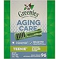 Greenies Aging Care Teenie Dental Dog Treats, 27 oz. Pack (96 Treats)