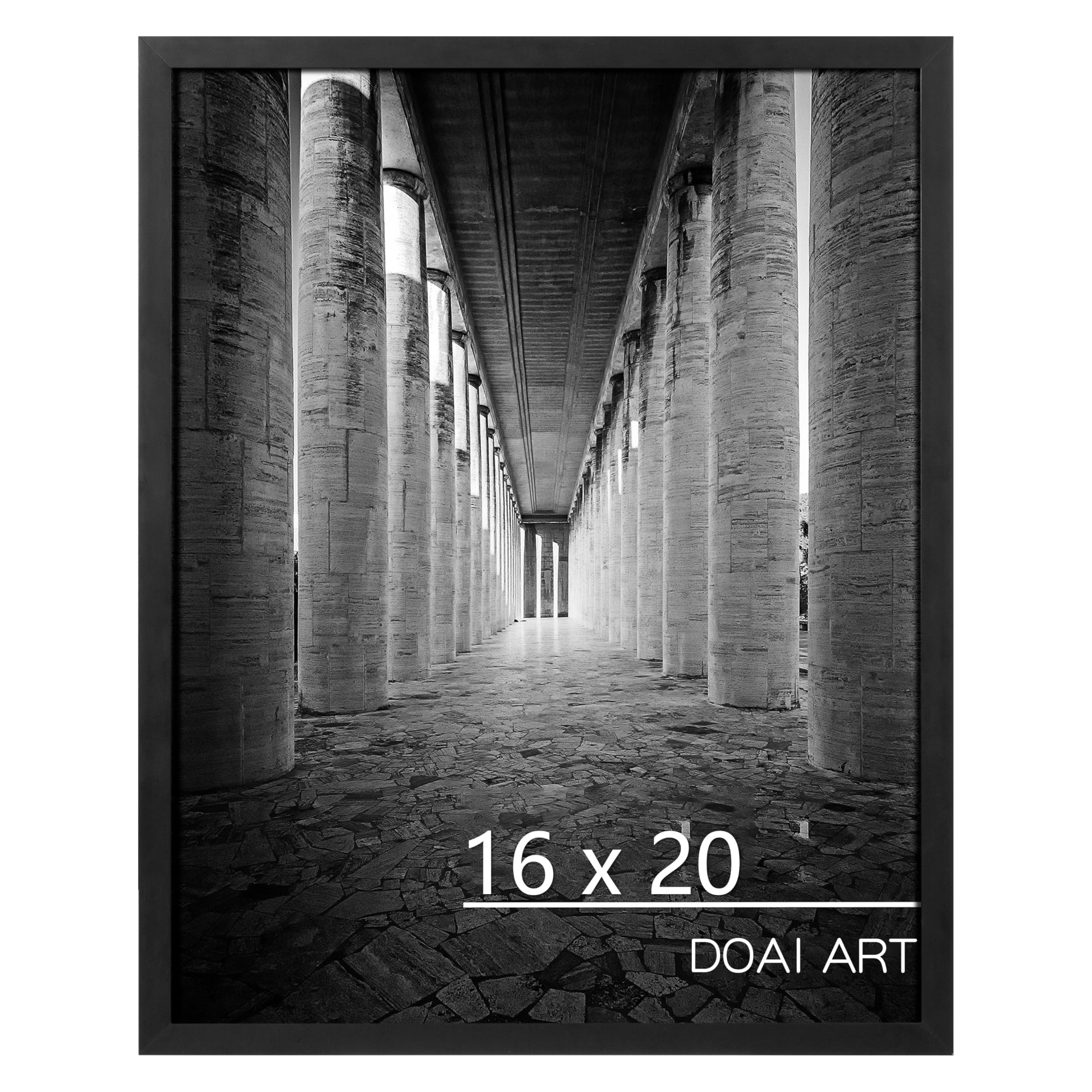 DOAI ART 16x20 Poster Frame Black, Poster Frames 16