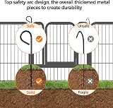 Yaheetech Lightweight Dog Playpen 12 Panels 60cm Portable Exercise Fence view 8