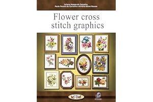Flower cross stitch graphics (Gráficos para bordados)