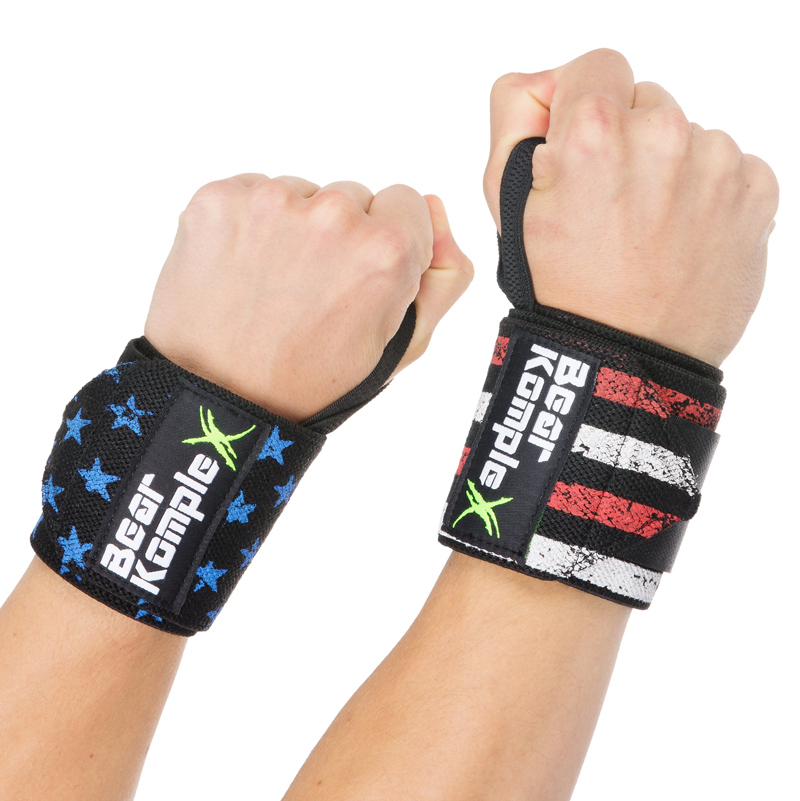 Bear KompleX Wrist Support Band Wraps for atHome Workouts and