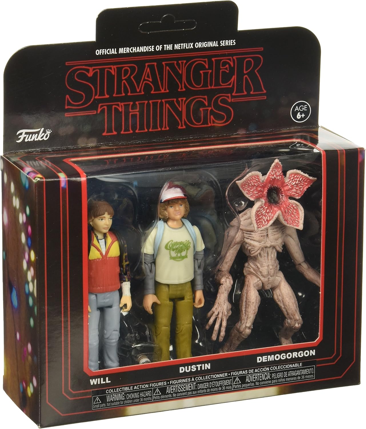 Funko Stranger Things 3pk Pack 2 Funko Action Figure Amazon.fr