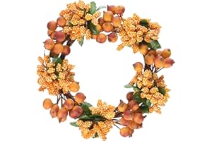 Worth Imports Berry Candle Ring, Autumn, 2.5", 1 Count (Pack of 1)