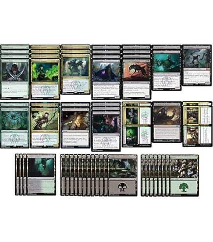 best black green cards mtg Amazon.com: Elite Black Green Creature Deck - Golgari Reanimate Mill - Very  Powerful - Modern Legal - Custom Built - Magic The Gathering - MTG