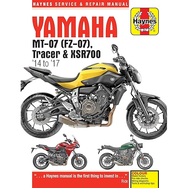 Yamaha MT-09, FZ-09, Tracer, FJ-09, XSR900 Haynes Service & Repair