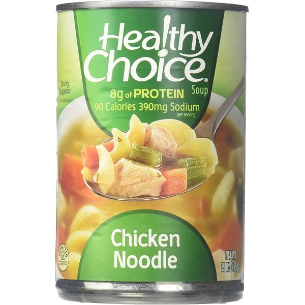Healthy Choice Chicken With Rice Soup, 15 Ounce Cans, Pack Of 12-461565
