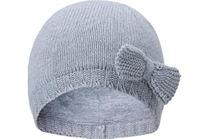 Vivobiniya Baby Hats Toddler Baby Girl Lovely Bowknot Knit Hats Toddler Beanies 6m-4Y