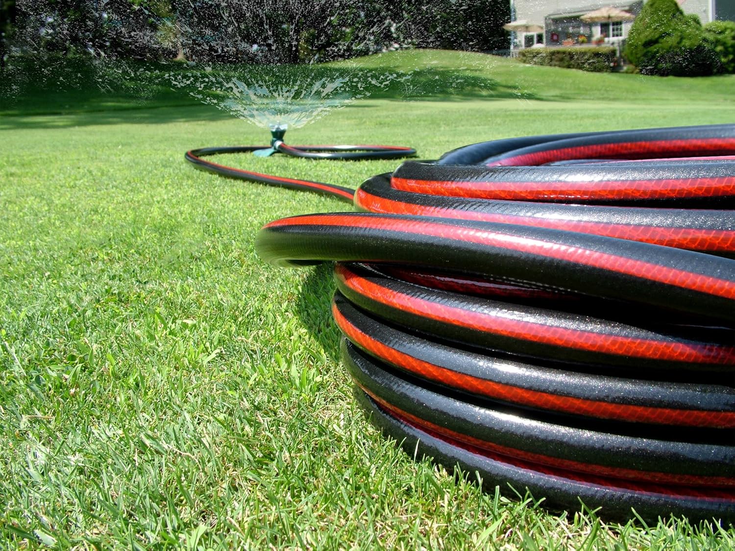 Teknor Apex Neverkink, 8844-100, PRO Water Hose, 5/8-in x 100-feet, Black : Garden & Outdoor