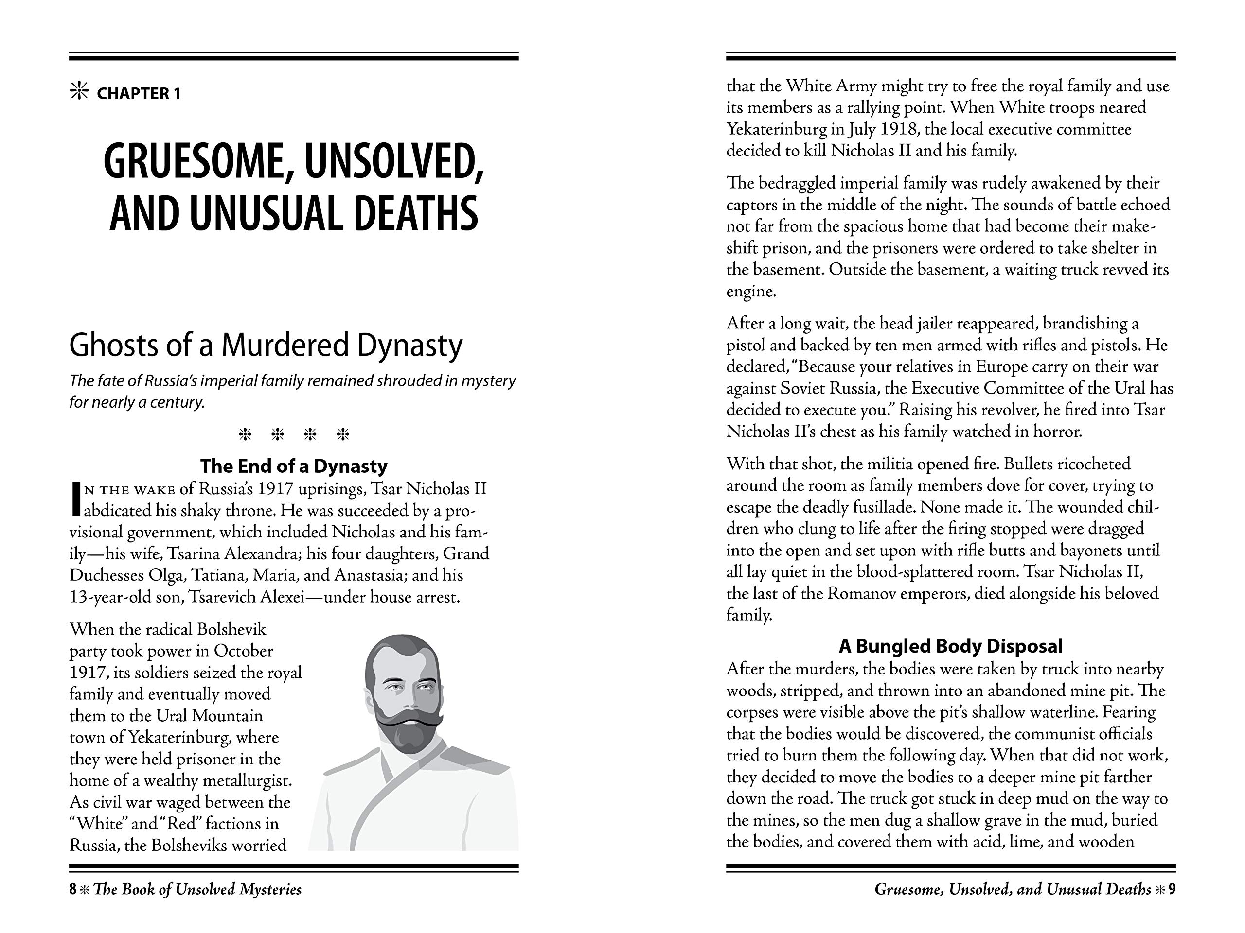 The Book of Unsolved Mysteries