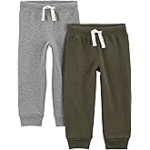 Simple Joys by Carter's Boys 2-Pack Pull-on Fleece Pants