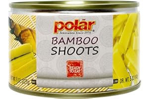 MW Polar Canned Vegetables, Sliced Bamboo Shoots, 8 Oz (Pack Of 12)