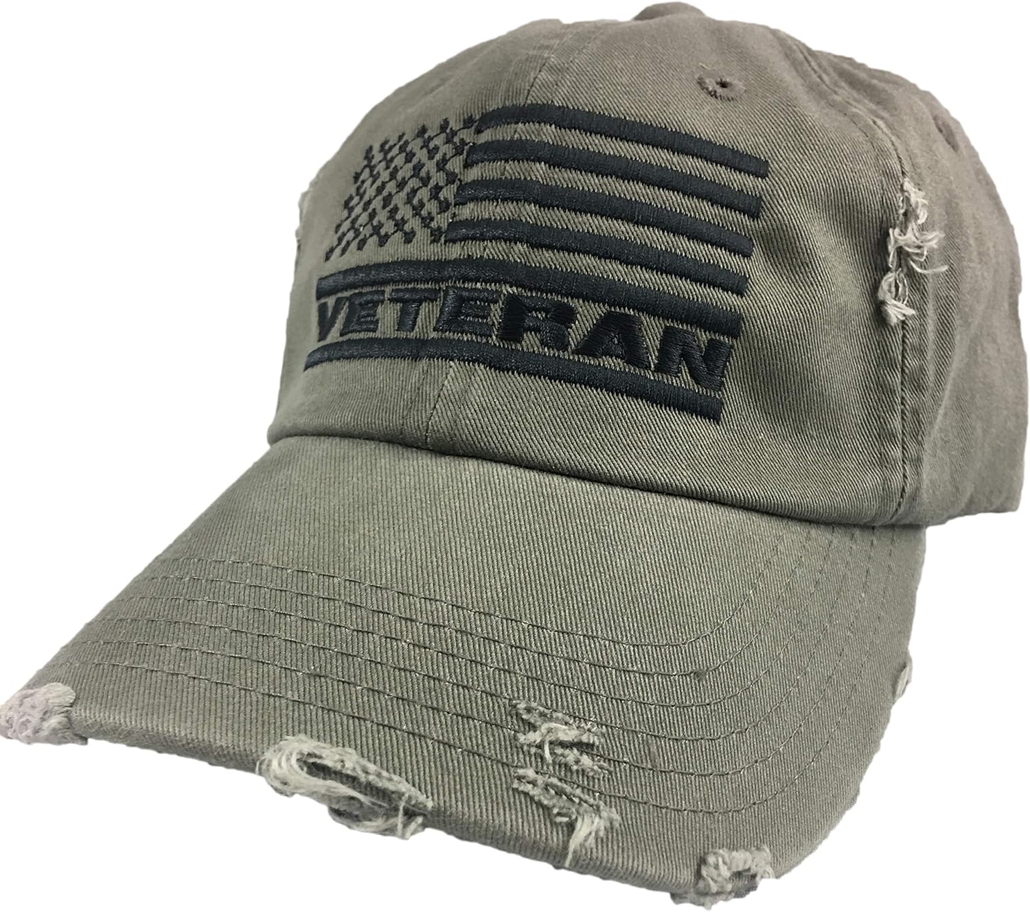 olive green american flag hat