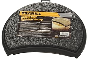 Frabill Strato Seat | Comfortable Snap on Lid with Foam Padding for Storage Bucket Seat Option