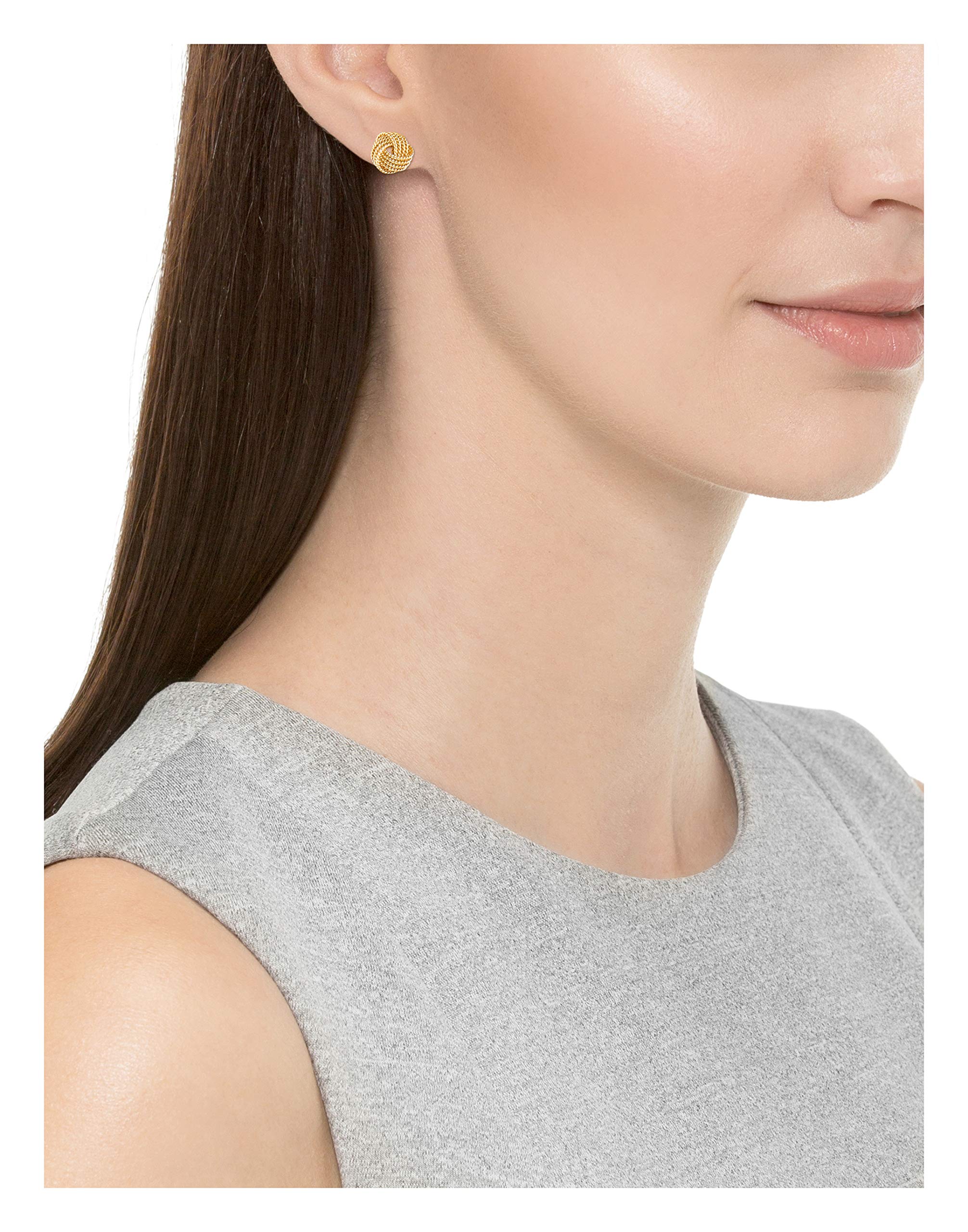 Twisted Love Knot Earrings