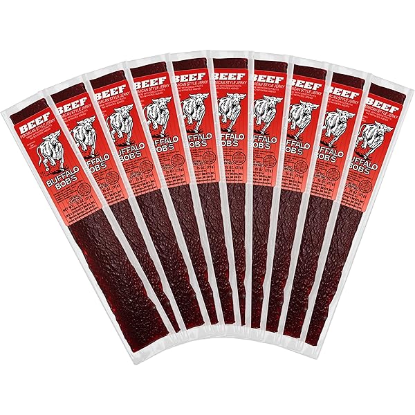 Amazon.com: Buffalo Bob's Wild Game Meat Snacks (1oz Stick
