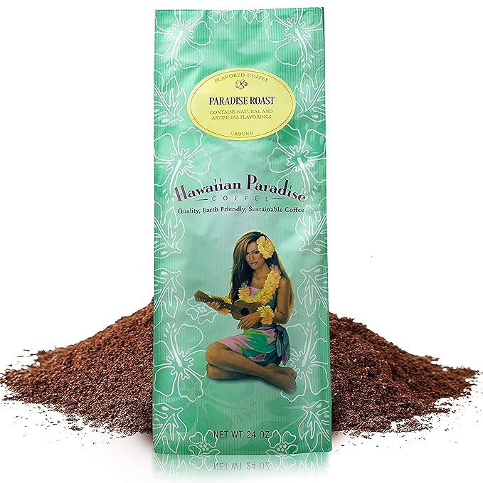 Hawaiian Paradise Coffee Medium Roast (24 OZ) World Class