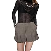 Rebecca Minkoff Womens Carson Pleated Skort