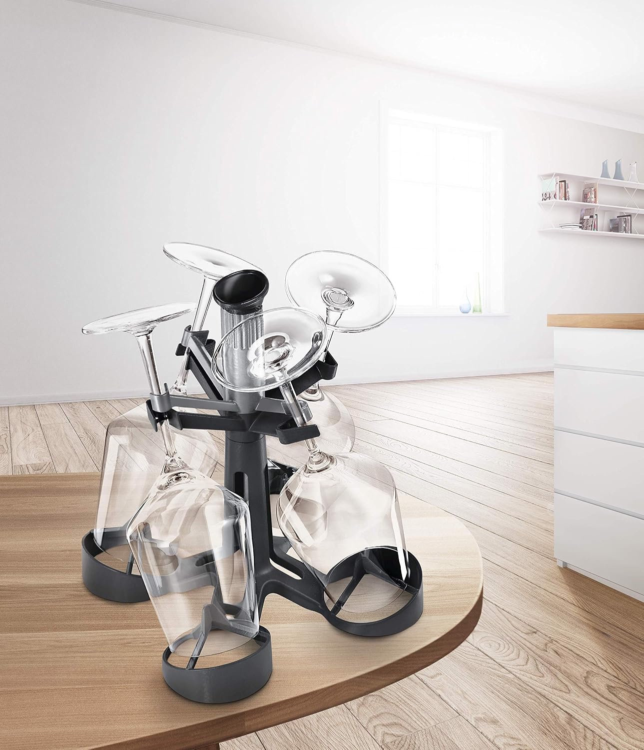 Bosch SMZ5300 dishwasher glass holder for VarioFlexPlus or VarioFlex basket system, Grey - Image 4