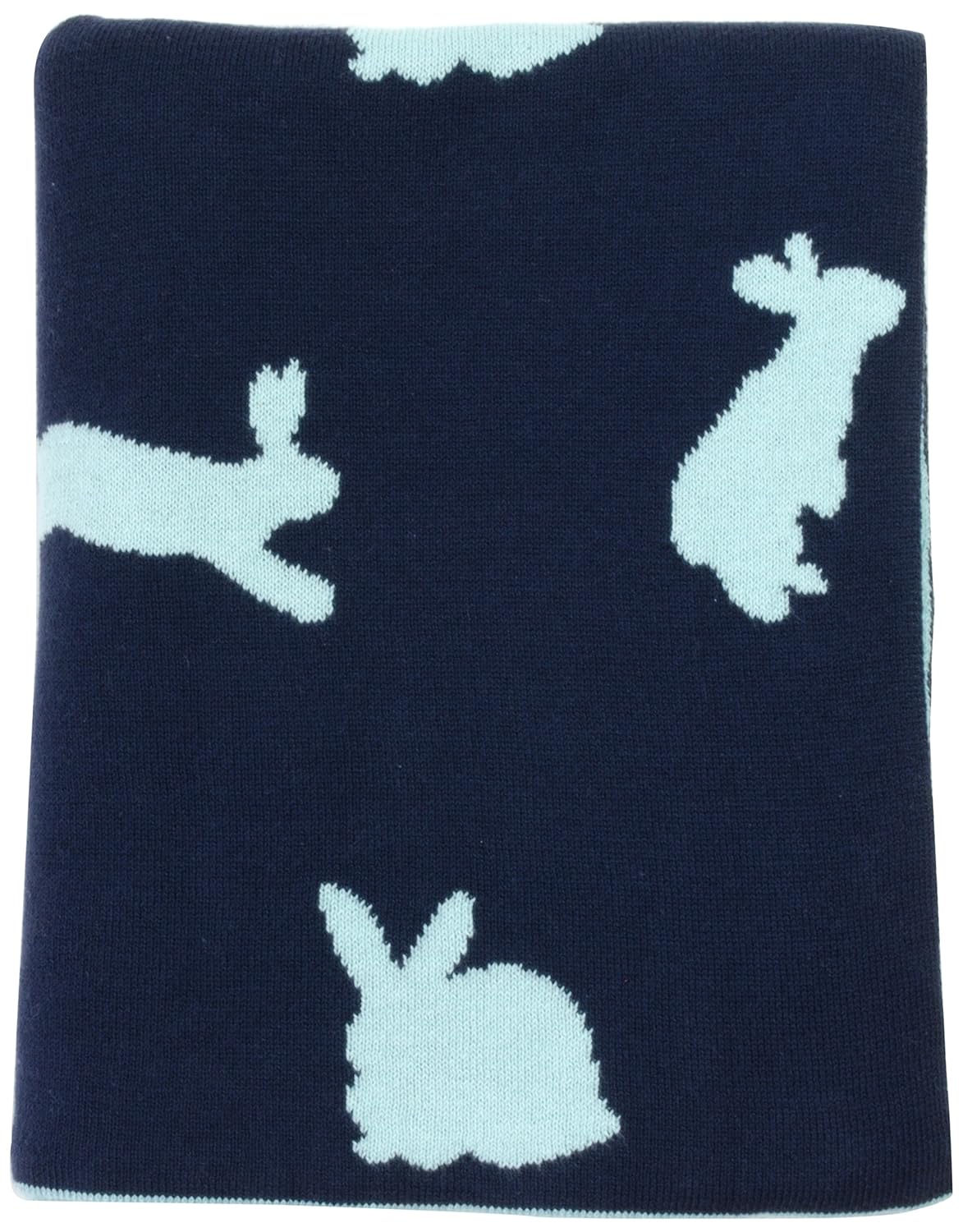 navy blue baby blanket