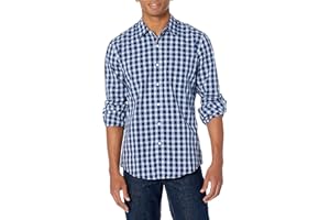 Amazon Essentials Men's Slim-Fit Long-Sleeve Poplin Shirt